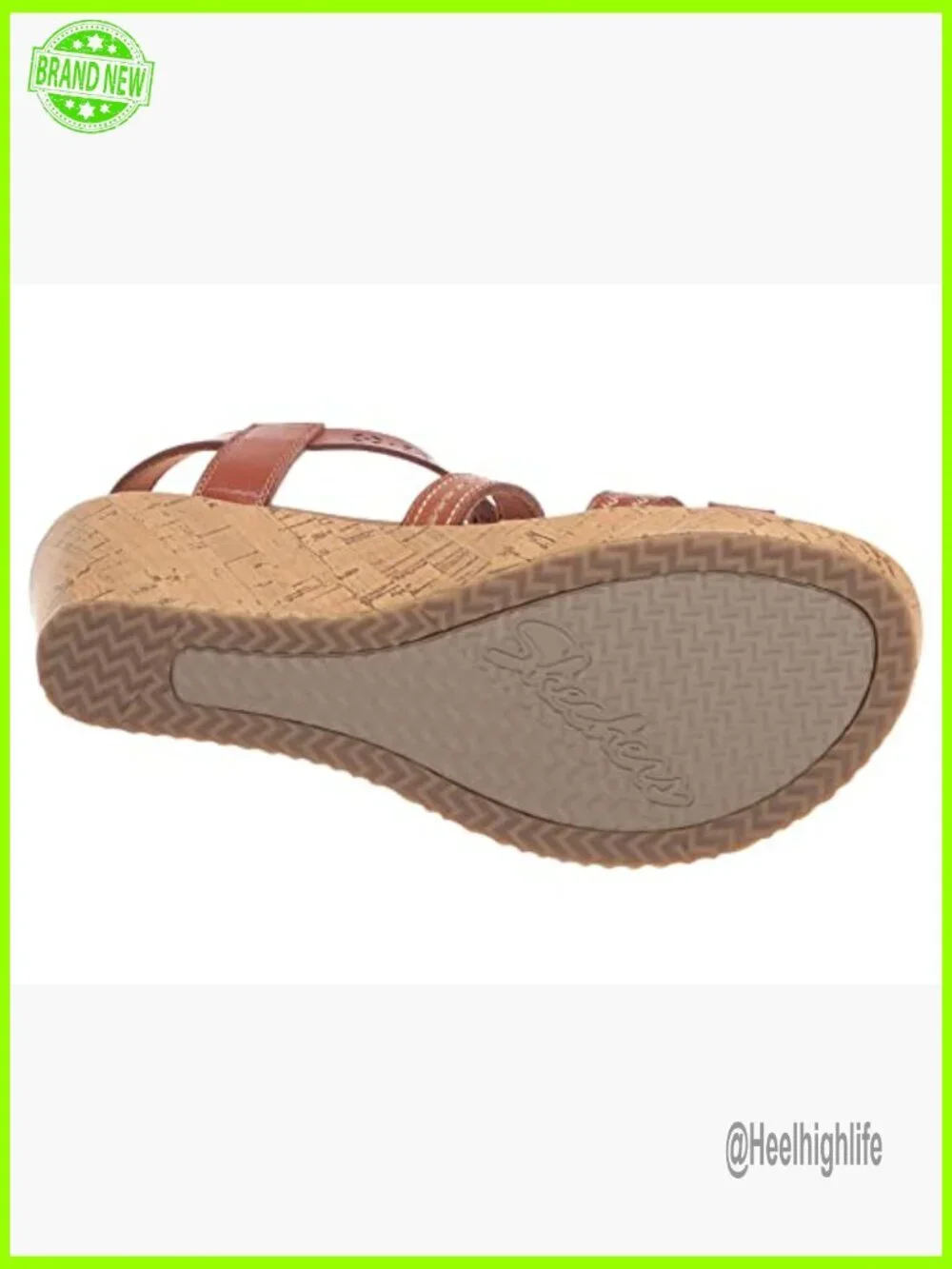 Women's Wedge Sandals with Adjustable Strap, Vegan Materials, 2.25-Inch Heel